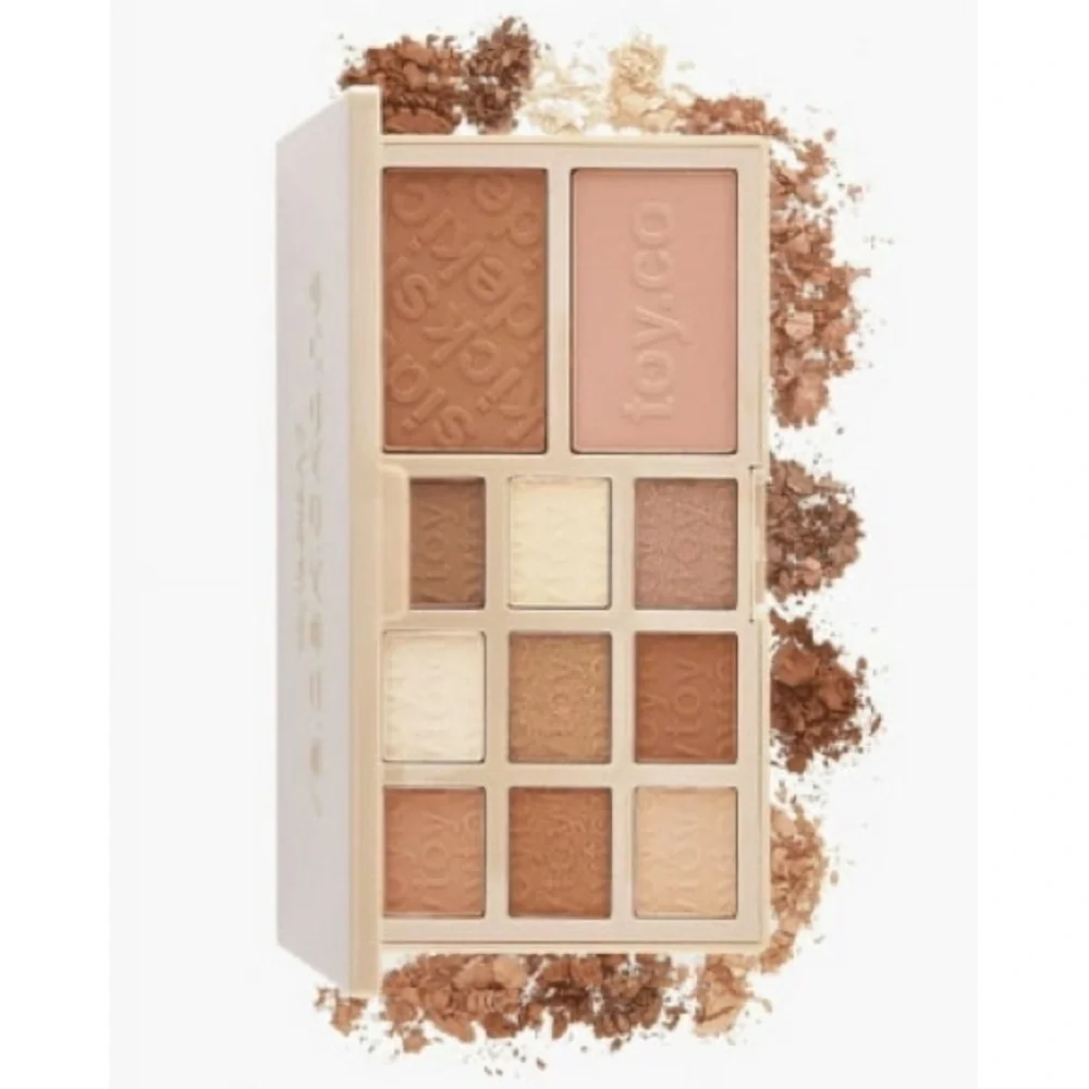 Toyfactory - Sidekickone 11 High-Payoff Shades Face Palette + Built-in Mirror
